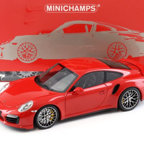 1:18 Minichamps Porsche 911 991 Turbo S Coupe 2013 red
