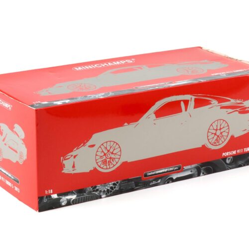 1:18 Minichamps Porsche 911 991 Turbo S Coupe 2013 red