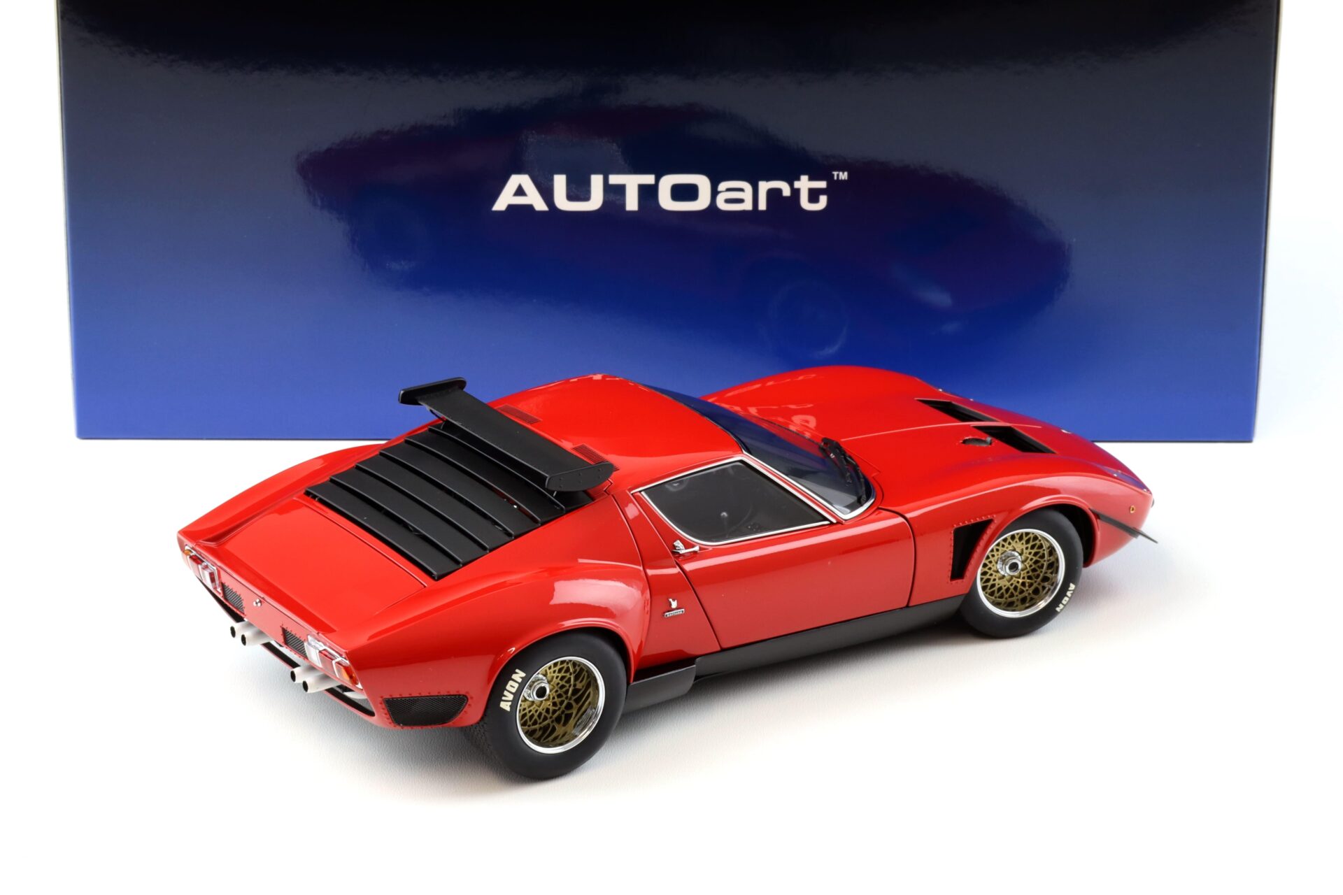 1:18 AUTOart Lamborghini Miura SVR JOTA 1968 red 79171
