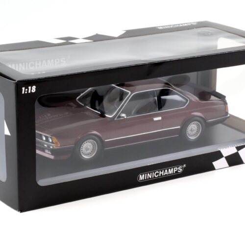 1:18 Minichamps BMW 635 CSI Coupe 1982 dark red metallic