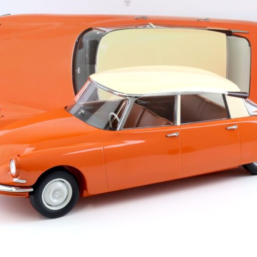 1:12 Norev Citroen DS 19 Capucine orange & Cream 1957