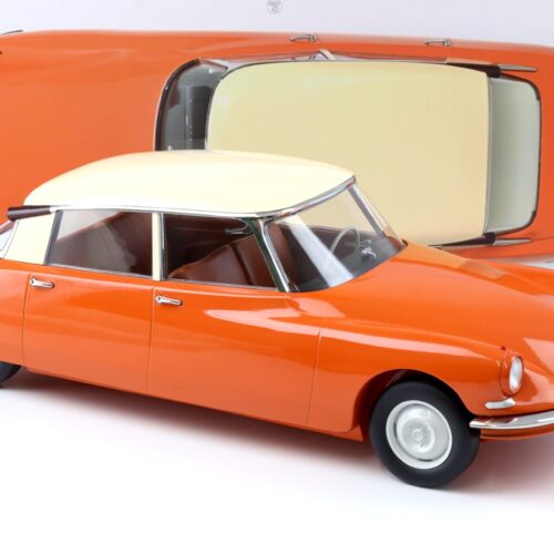 1:12 Norev Citroen DS 19 Capucine orange & Cream 1957