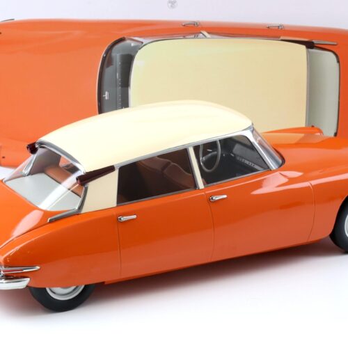 1:12 Norev Citroen DS 19 Capucine orange & Cream 1957