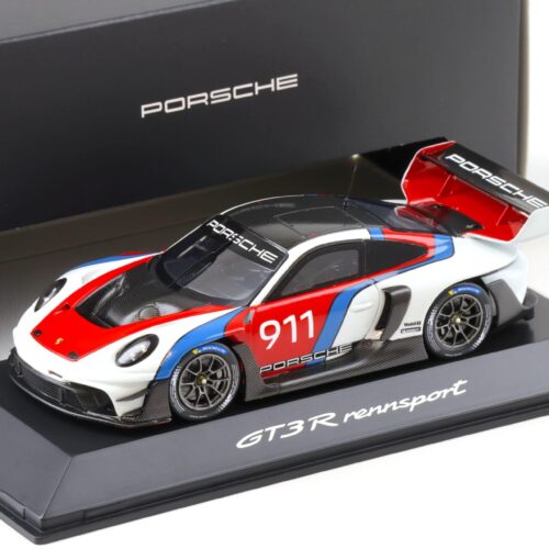 1:43 Spark Porsche 911 992 GT3 R Rennsport #911 white/red/blue WAP DEALER