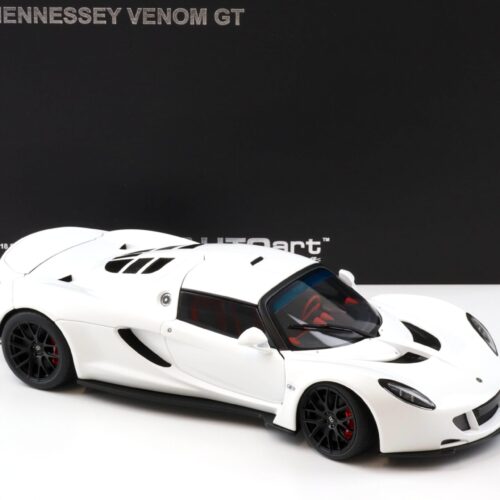 1:18 AUTOart Hennessey Venom GT Spyder 2010 white Die-Cast 75404