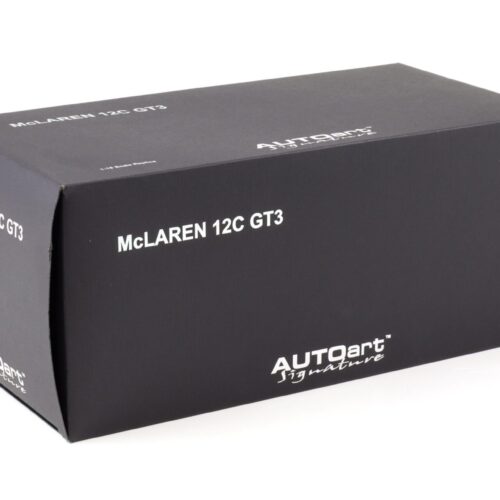 1:18 AUTOart McLAREN 12C GT3 Coupe Presentation Car metallic orange 81340