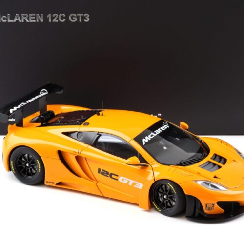 1:18 AUTOart McLAREN 12C GT3 Coupe Presentation Car metallic orange 81340