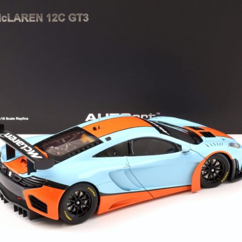 1:18 AUTOart McLAREN 12C GT3 Coupe blue/ orange 81343