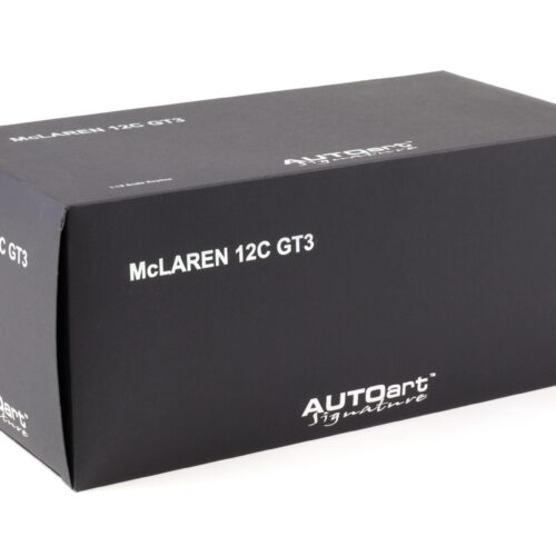 1:18 AUTOart McLAREN 12C GT3 Coupe blue/ orange 81343