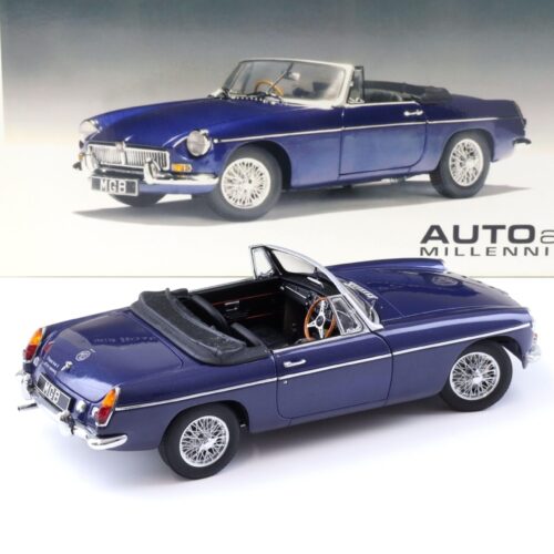1:18 AUTOart MGB Roadster MK II Pageant 1969 blue metallic 76611