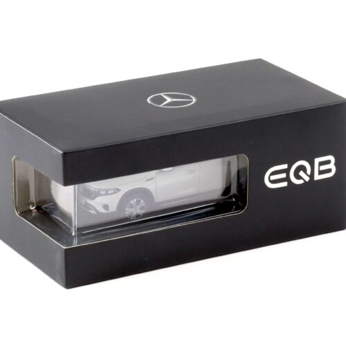 1:43 Herpa Mercedes EQB 2021 digital white DEALER VERSION