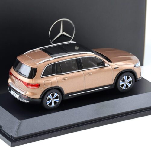 1:43 Herpa Mercedes EQB 2021 rose gold metallic DEALER VERSION