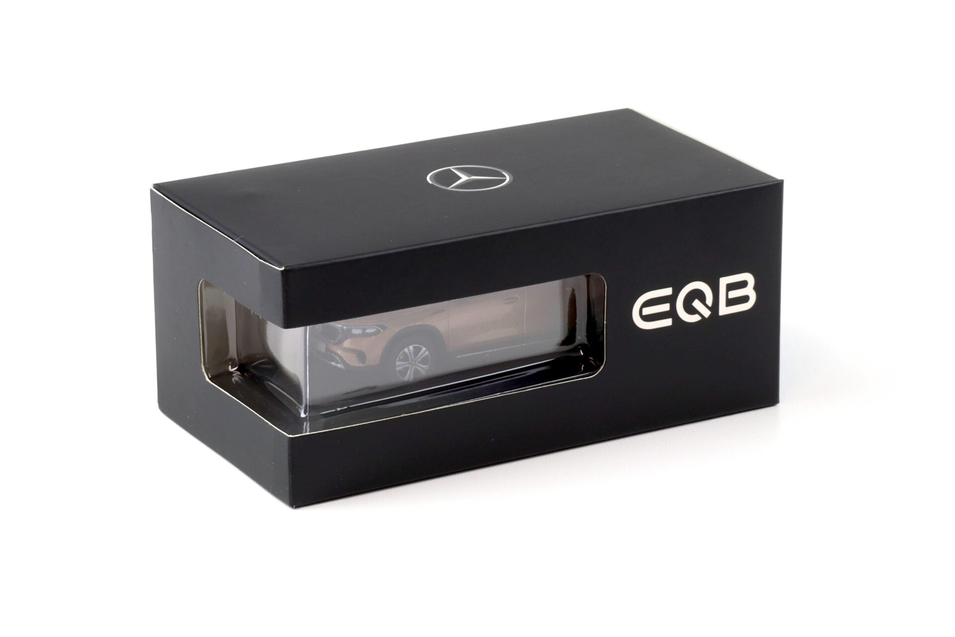 1:43 Herpa Mercedes EQB 2021 rose gold metallic DEALER VERSION