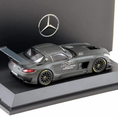 1:43 Minichamps Mercedes SLS AMG GT3 45th Anniversary black DEALER VERSION