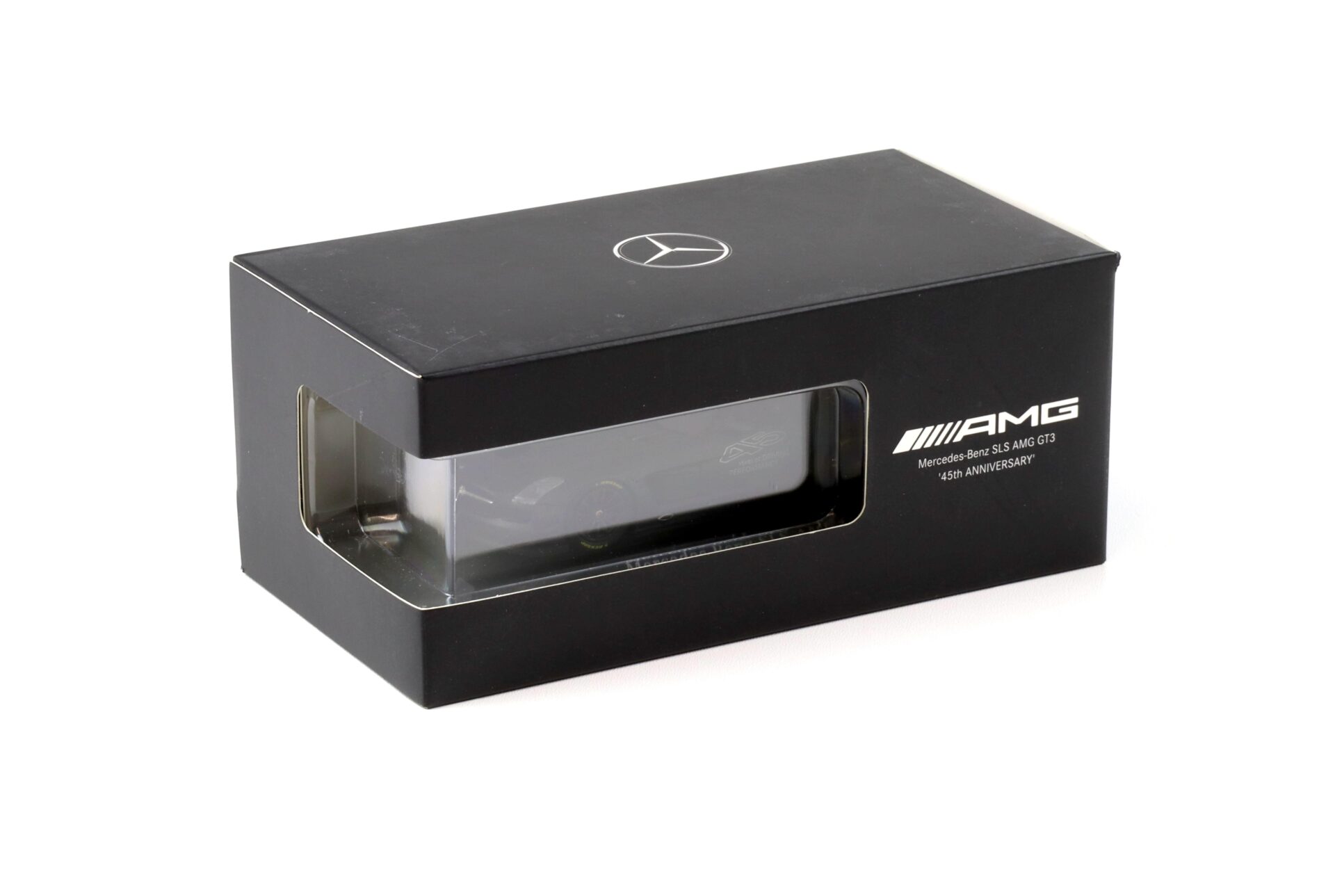 1:43 Minichamps Mercedes SLS AMG GT3 45th Anniversary black DEALER VERSION