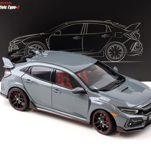 1:18 LCD Models Honda Civic Type-R FK8 Cement grey 2020 LCD18005B-GR