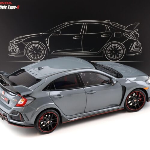 1:18 LCD Models Honda Civic Type-R FK8 Cement grey 2020 LCD18005B-GR