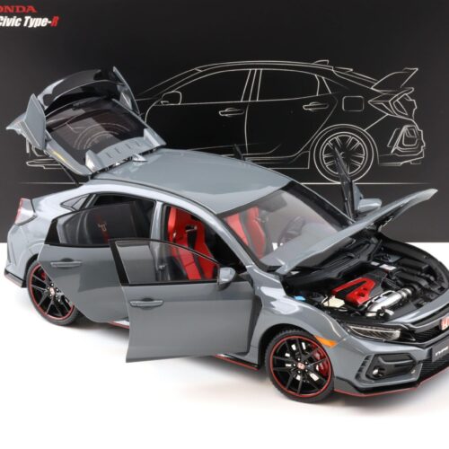 1:18 LCD Models Honda Civic Type-R FK8 Cement grey 2020 LCD18005B-GR