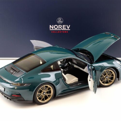1:18 Norev Porsche 911 (992) GT3 Touring 2021 PTS Fjord green - Limited 504 pcs.
