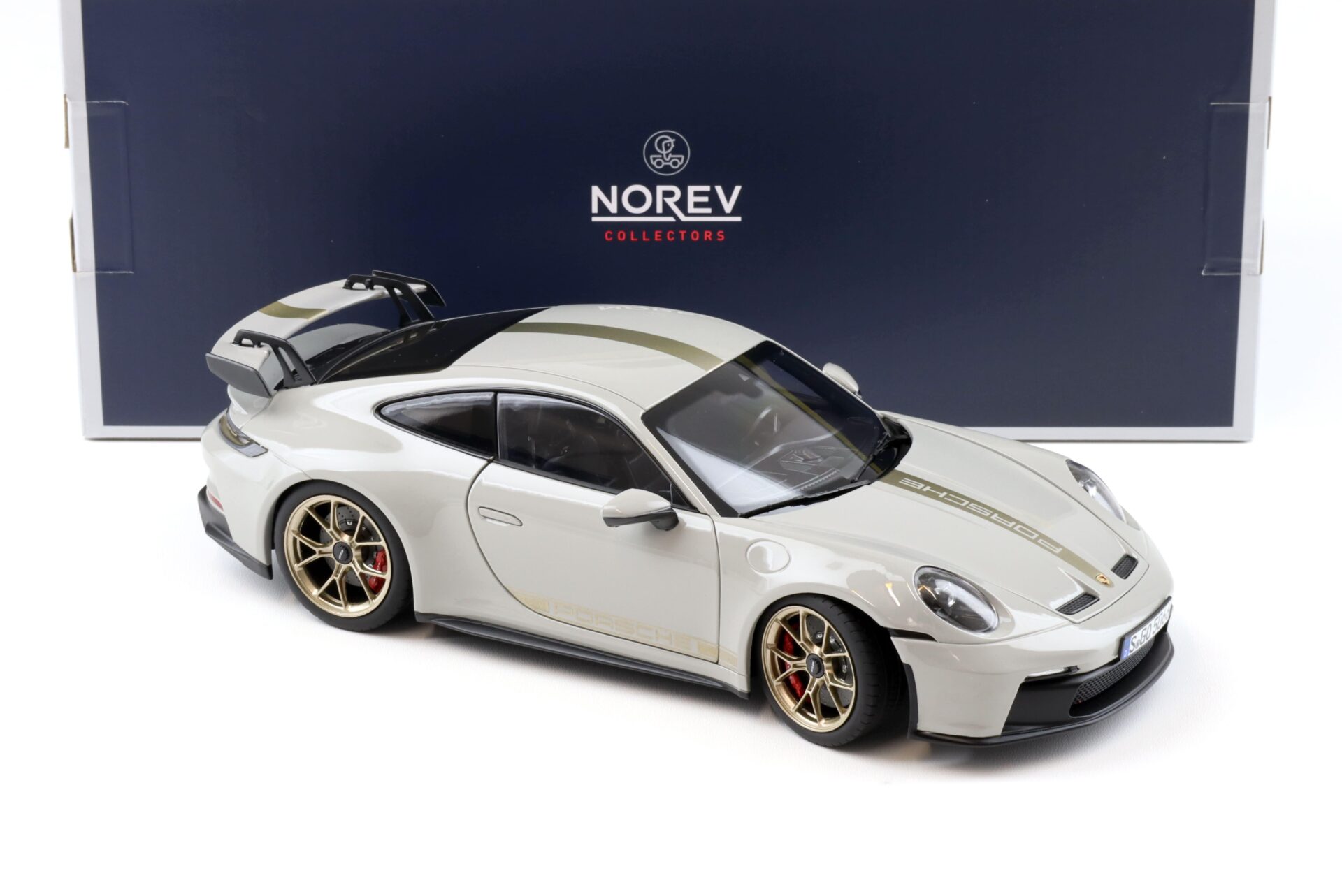 1:18 Norev Porsche 911 (992) GT3 Coupe Kreide Chalk 2021 - Limited 504 pcs.