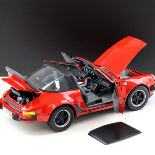 1:18 Norev Porsche 911 Turbo 3.3 Targa 1987 red 187546