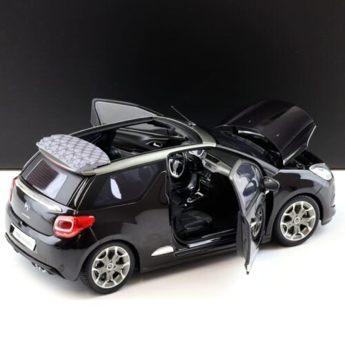 1:18 Norev Citroen DS3 Cabriolet 2013 black 181545