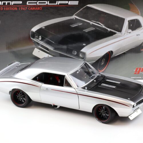 1:18 GMP 1967 Chevrolet Camaro Street Fighter Comp Coupe silver/ black