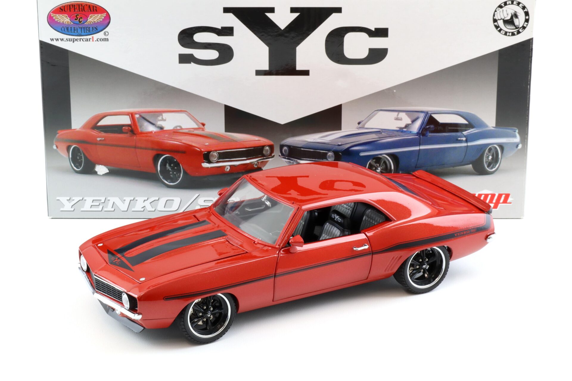 ID 98210 orig.jpg 1:18 GMP 1969 Chevrolet Camaro Yenko / SC Sunset orange Street Fighter G1800319