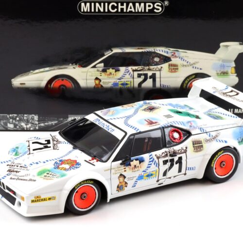 1:18 Minichamps BMW M1 Procar München v.Bayern/ Oberdorfer 24h Le Mans 1981
