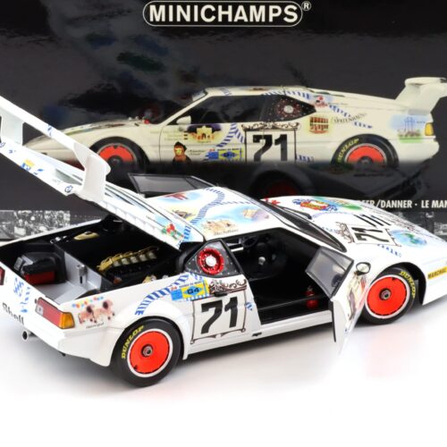1:18 Minichamps BMW M1 Procar München v.Bayern/ Oberdorfer 24h Le Mans 1981