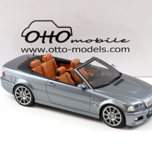 1:18 OTTO mobile OT1006 BMW M3 (E46) Convertible grey metallic 2004
