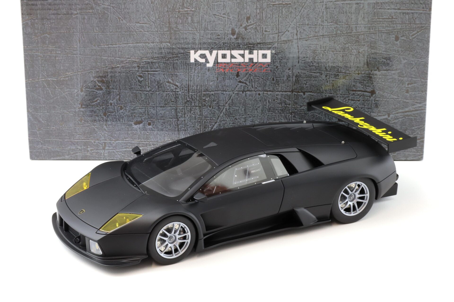 1:18 Kyosho Lamborghini Murcielago R-GT Coupe matt black KSR18505BK