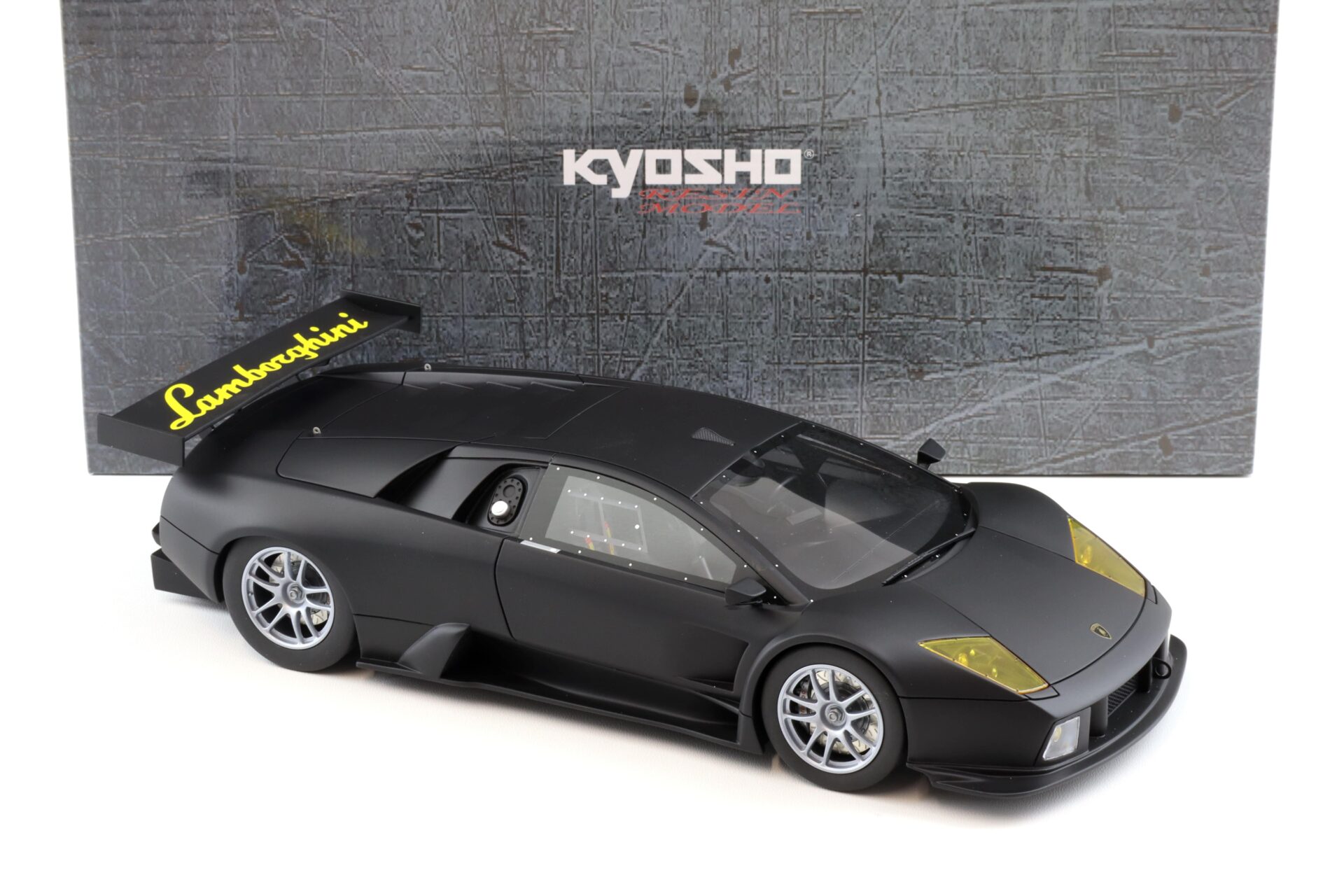1:18 Kyosho Lamborghini Murcielago R-GT Coupe matt black KSR18505BK