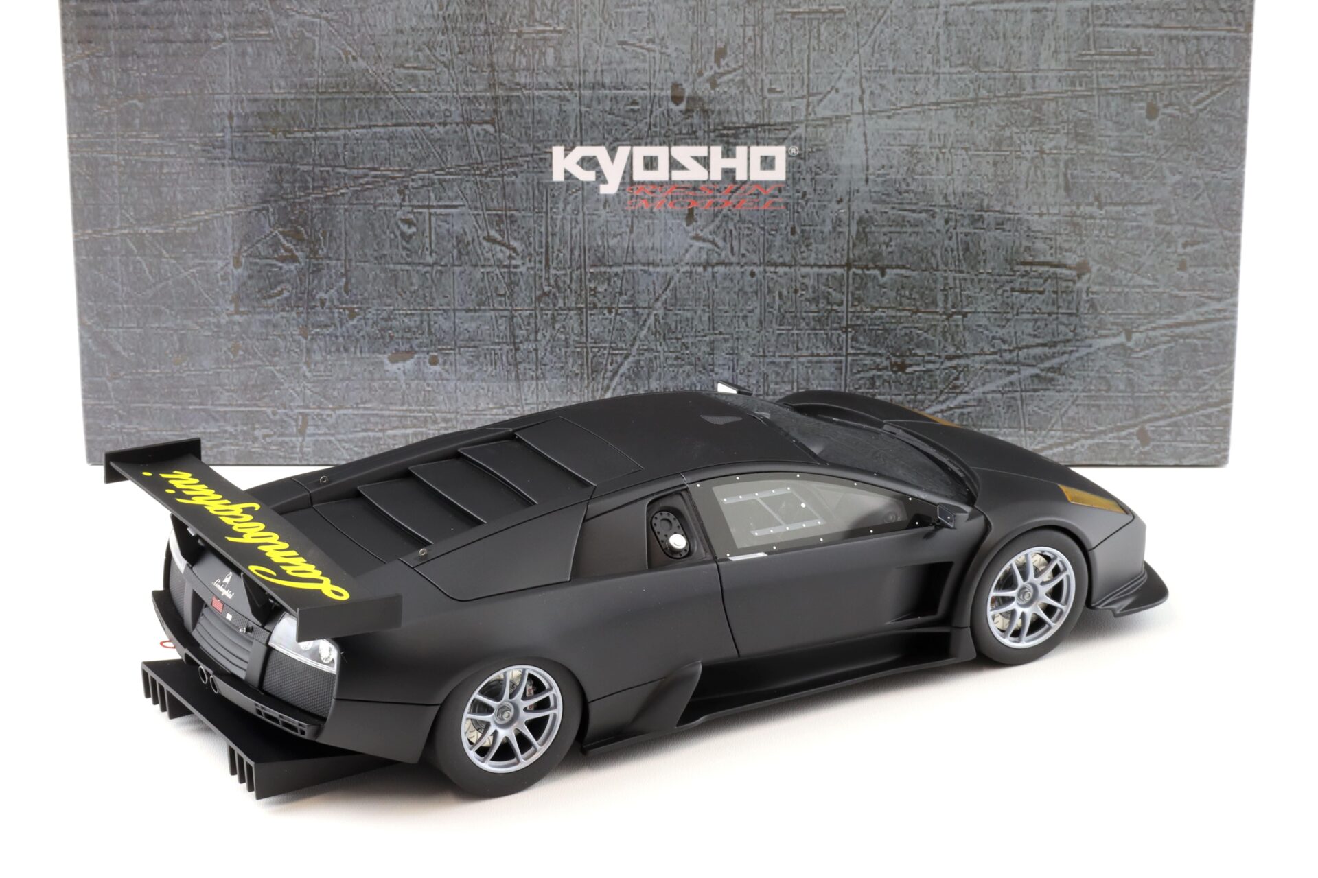 1:18 Kyosho Lamborghini Murcielago R-GT Coupe matt black KSR18505BK