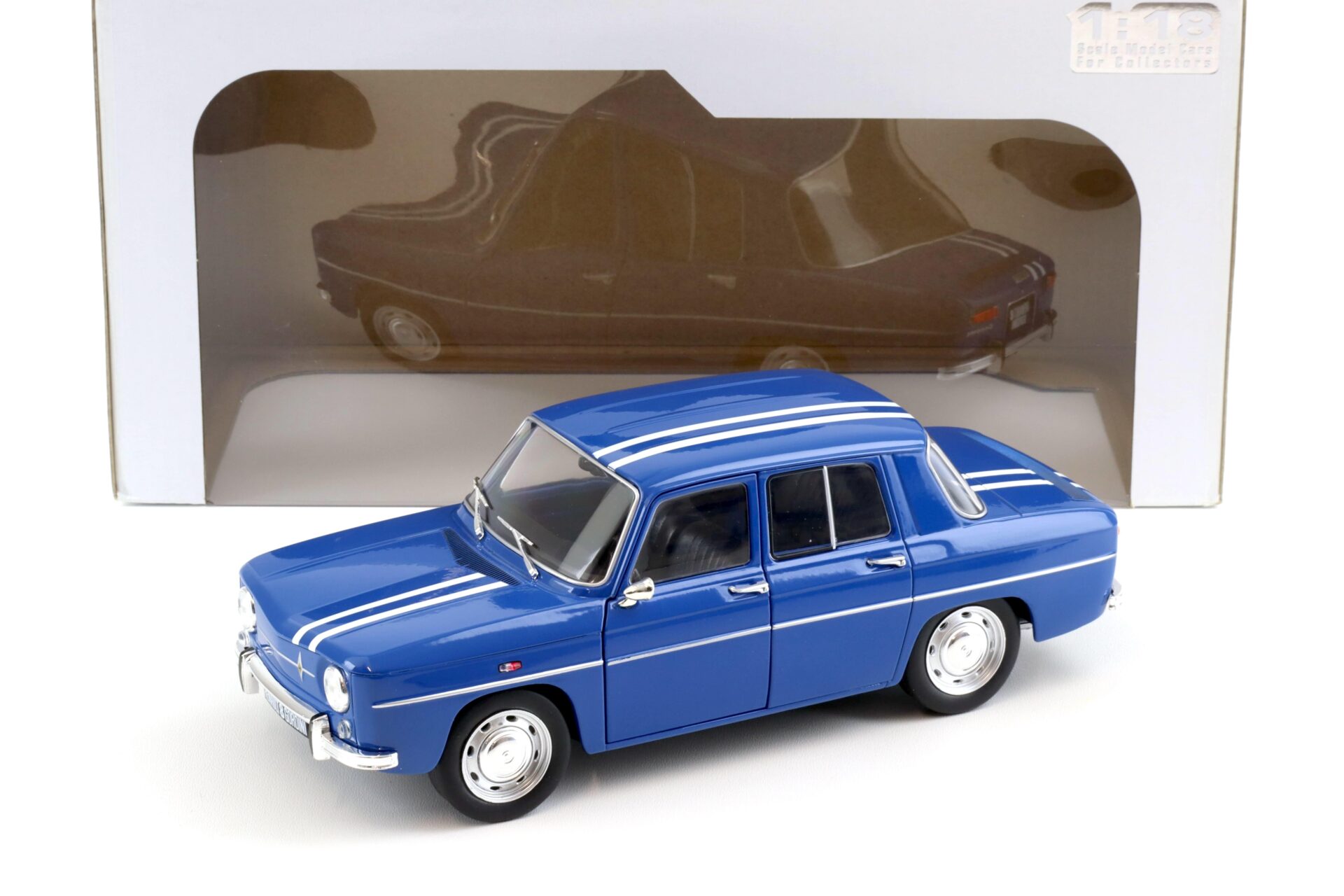 1:18 Solido Renault 8 Gordini 1100 blue/white 1967