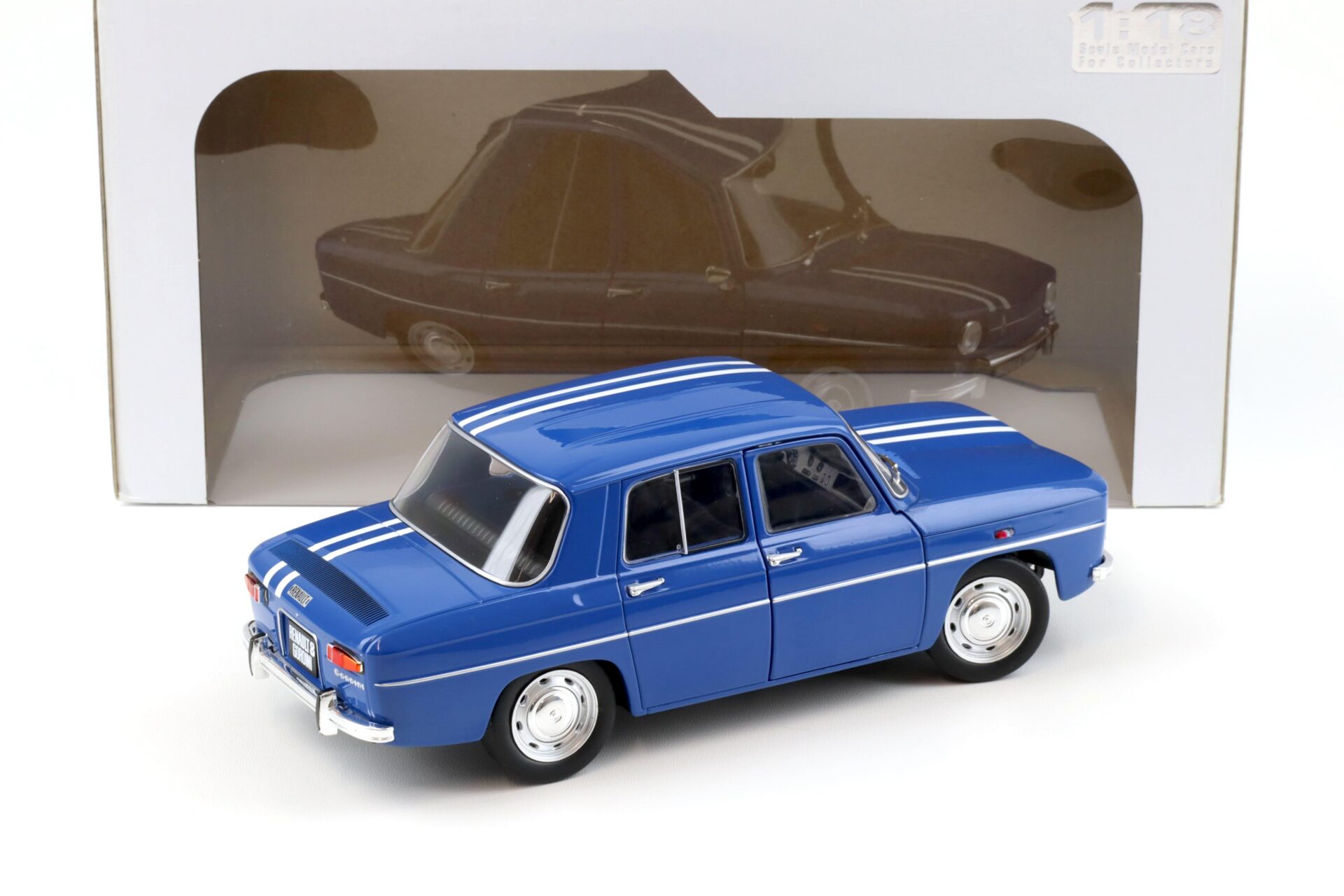 1:18 Solido Renault 8 Gordini 1100 blue/white 1967