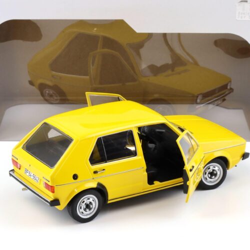 1:18 Solido VW Golf 1 Deutsche Bundespost Post yellow