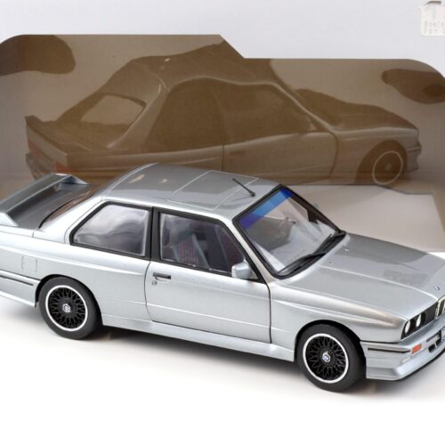 1:18 Solido BMW M3 E30 Cecotto silver/ grey metallic 1990