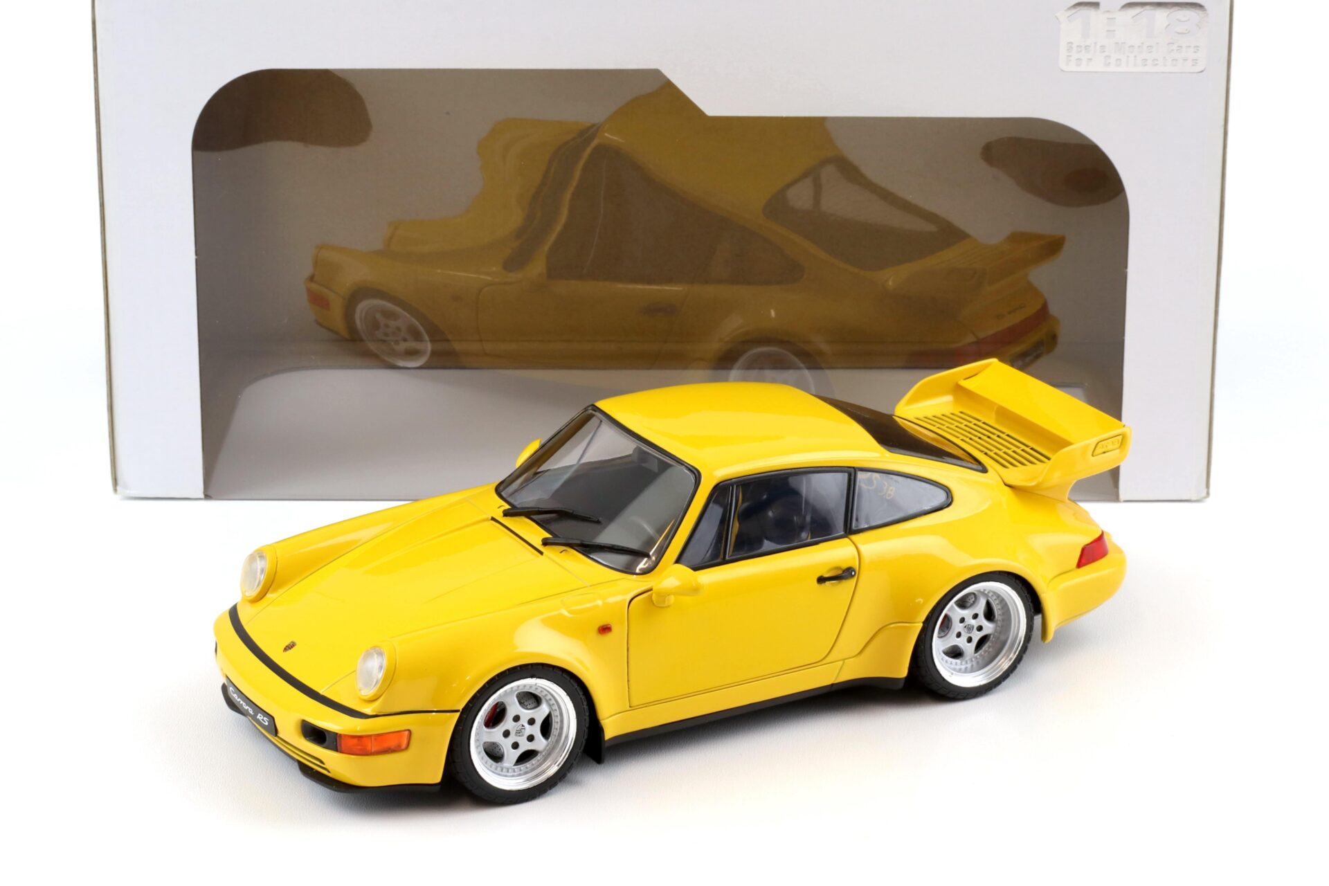 ID 99091 orig 1.jpg 1:18 Solido Porsche 911 964 Carrera RS 3.8 yellow 1990