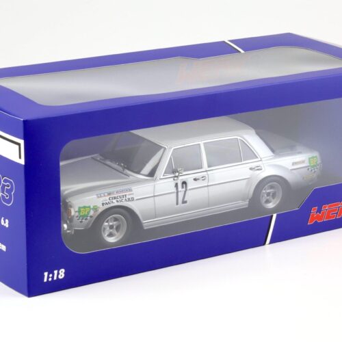 1:18 WERK83 Mercedes AMG 300 SEL 6.8 - 12h Paul Ricard 1971 #12 Behrmann/Jabouille/Dolhem