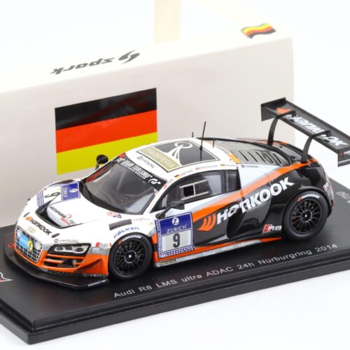1:43 Spark Audi R8 LMS ultra ADAC 24h Nürburgring 2014 Hankook #9
