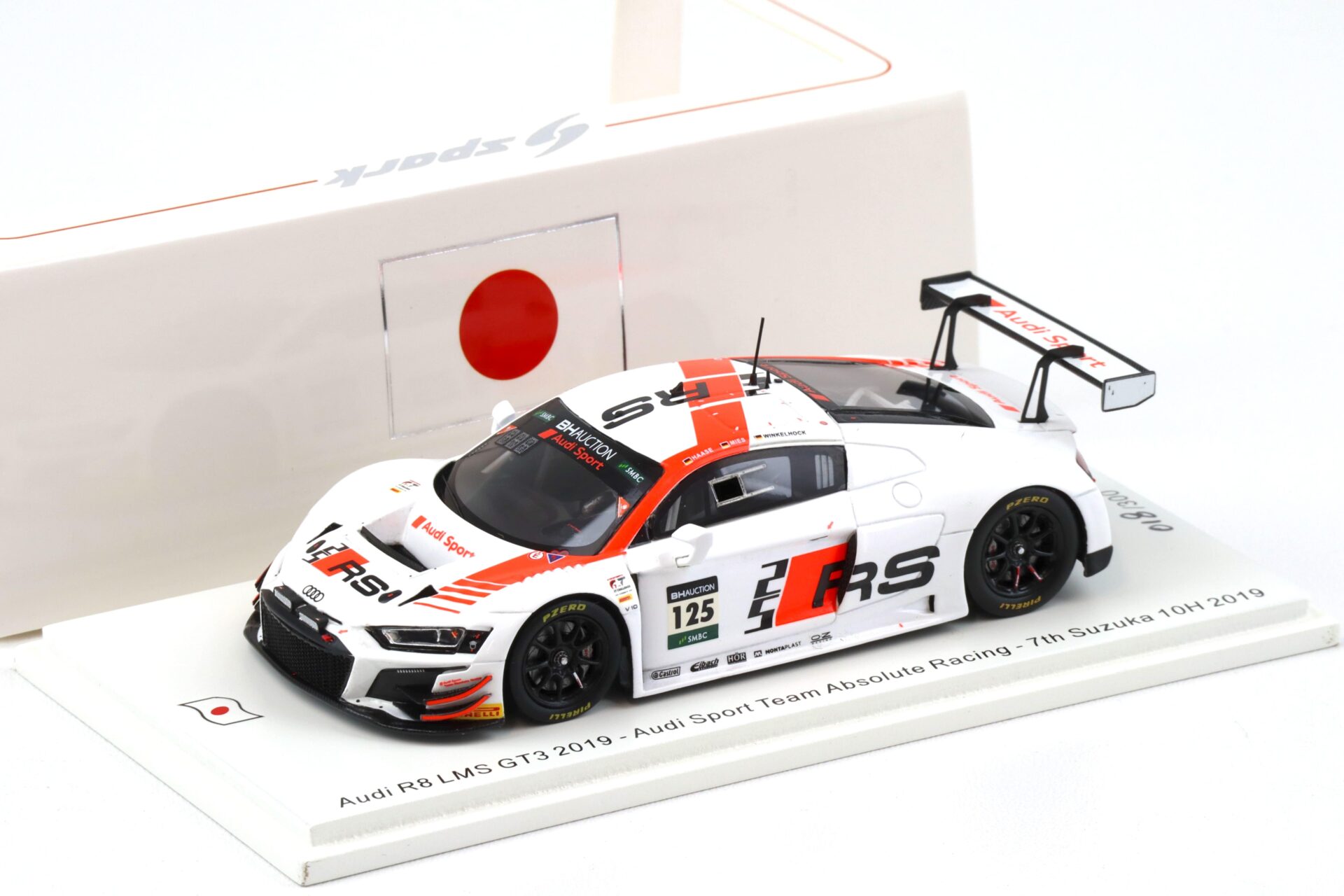 ID 99130 orig.jpg 1:43 Spark Audi R8 LMS GT3 Audi Sport Team #125 Absolute Racing 7th Suzuka 10h 2019