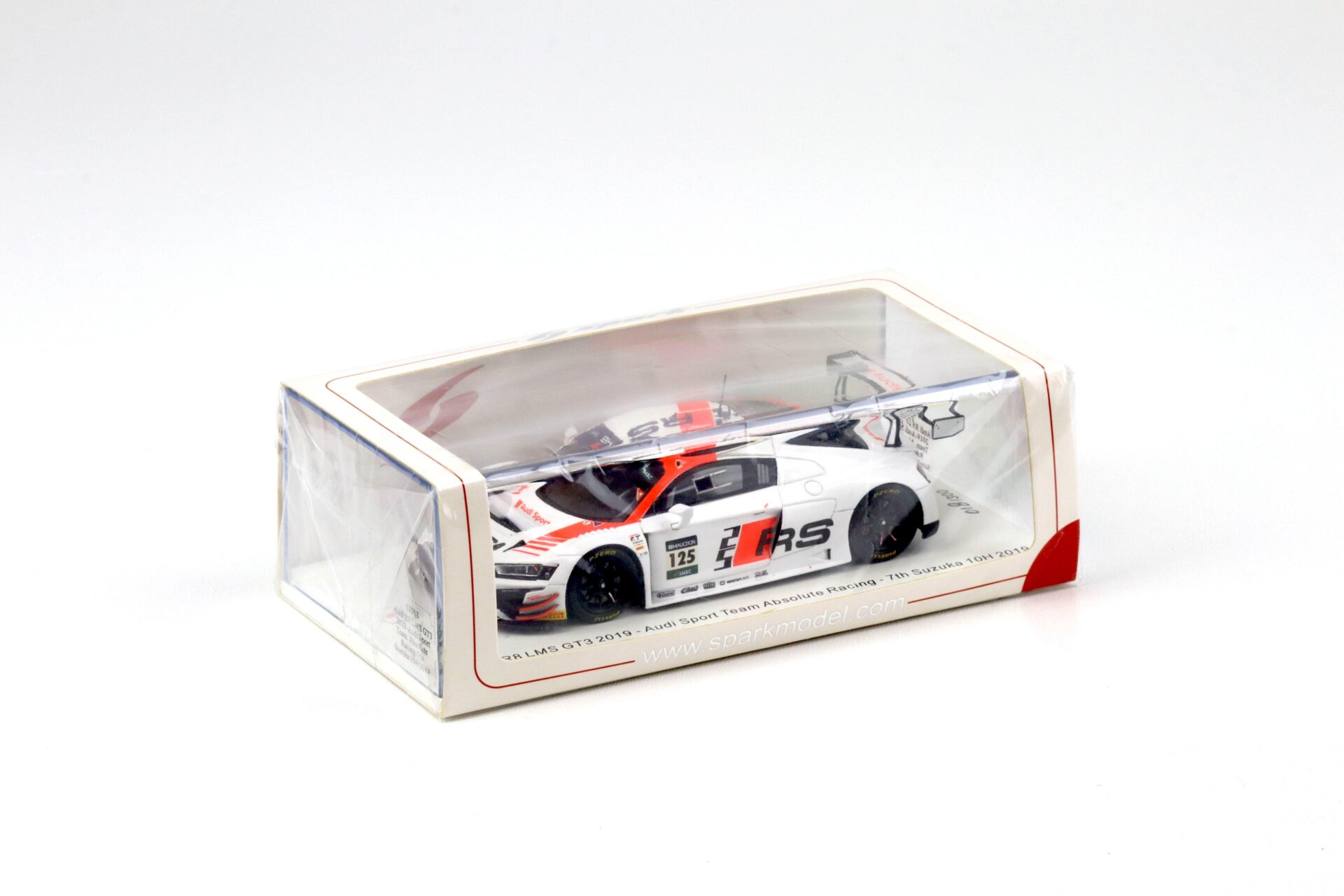 1:43 Spark Audi R8 LMS GT3 Audi Sport Team #125 Absolute Racing 7th Suzuka 10h 2019