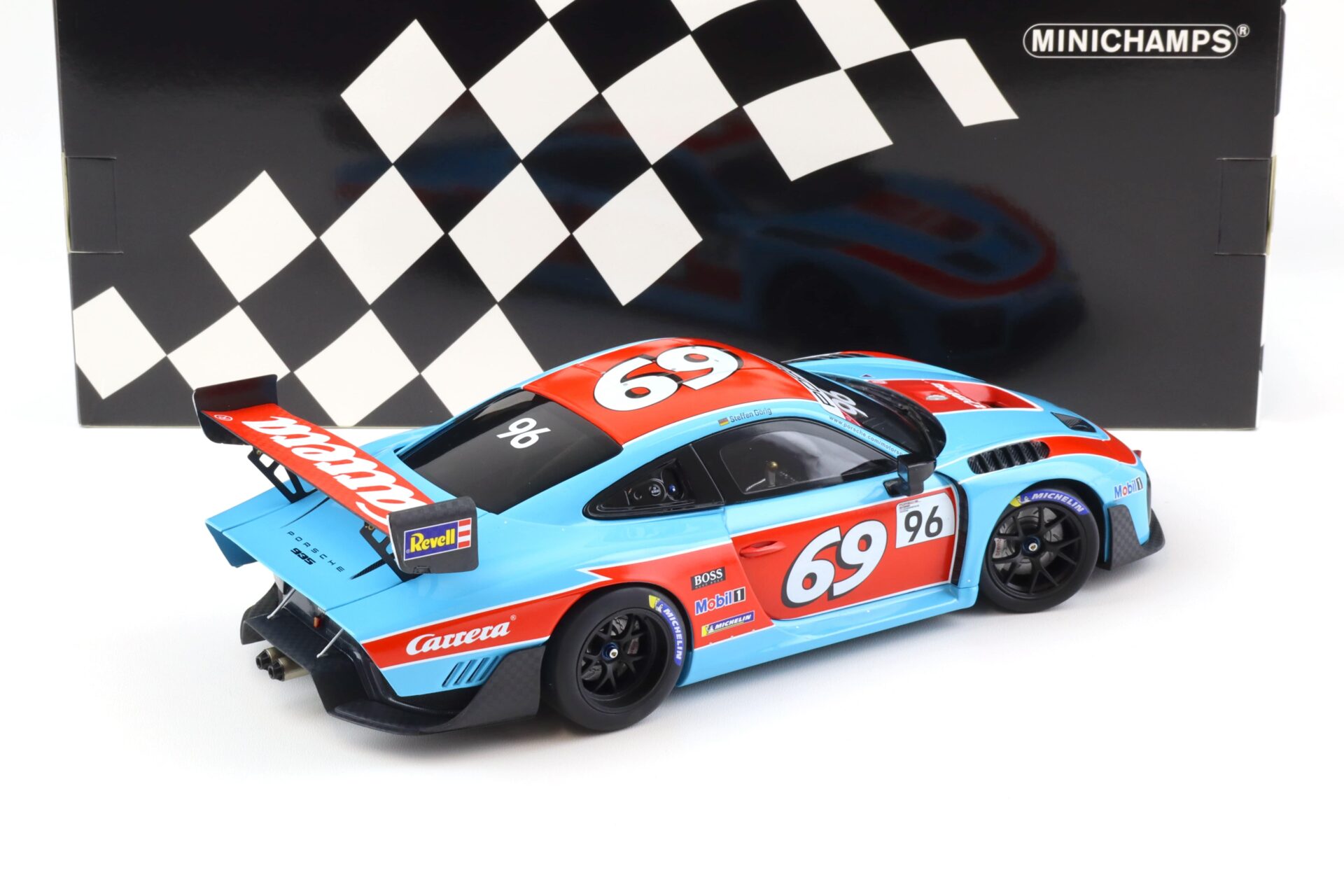1:18 Minichamps Porsche 935/19 Herbert Motorsport Supersportscar SPA 2019 #69 Carrera