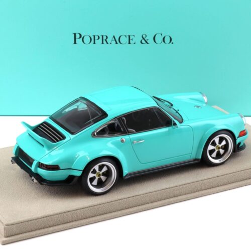 1:18 POP RACE Porsche 911 Singer DLS blue