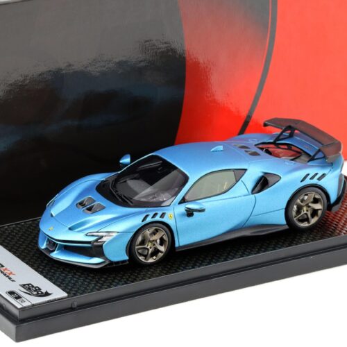 1:43 BBR Ferrari SF90 XX Stradale Azzurro opaco matt blue - Limited 30 pcs.