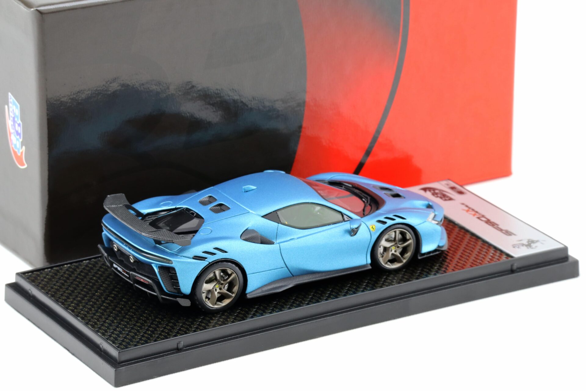 1:43 BBR Ferrari SF90 XX Stradale Azzurro opaco matt blue - Limited 30 pcs.