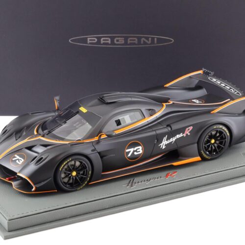 1:18 BBR Pagani Huayra R matt black Carbon/ matt black - Limited 100 pcs.