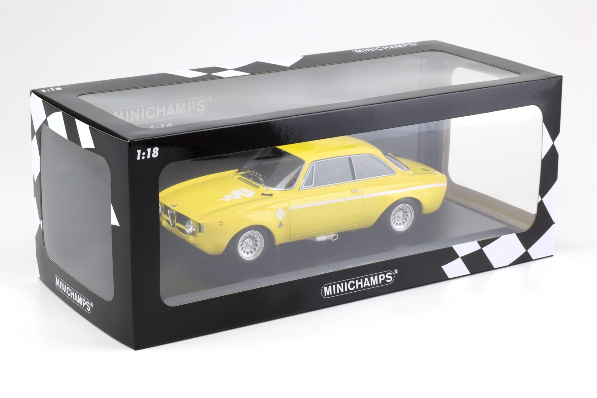 1:18 Minichamps Alfa Romeo GTA 1300 Junior 1971 yellow