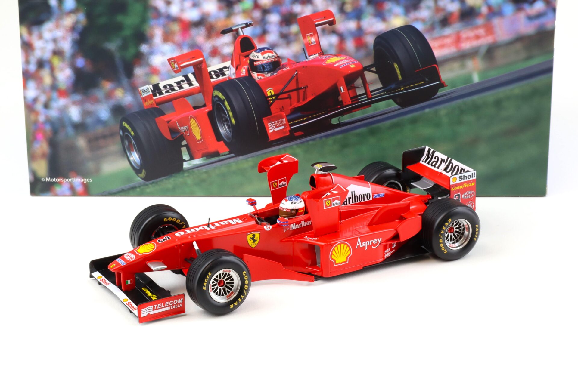 1:18 WERK83 Ferrari F300 Formel 1 F1 Imola Tower Wing 1998 Michael Schumacher #3